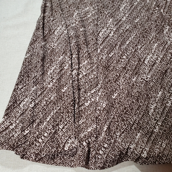 Liz&co. women's skirt size XL multicolor brown - Picture 6 of 11